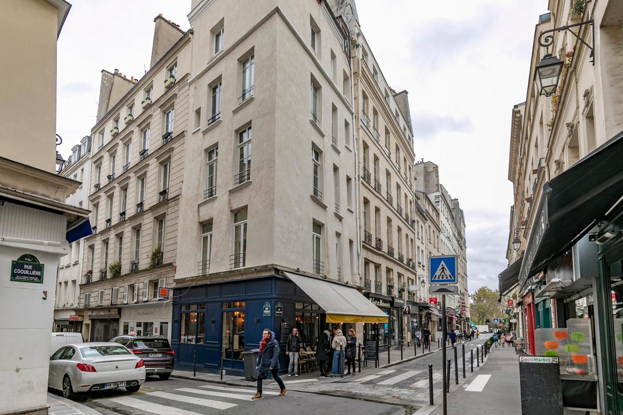 Ferienwohnung Paris Center - 1St Palais Royal/Louvre Museum Exterior foto